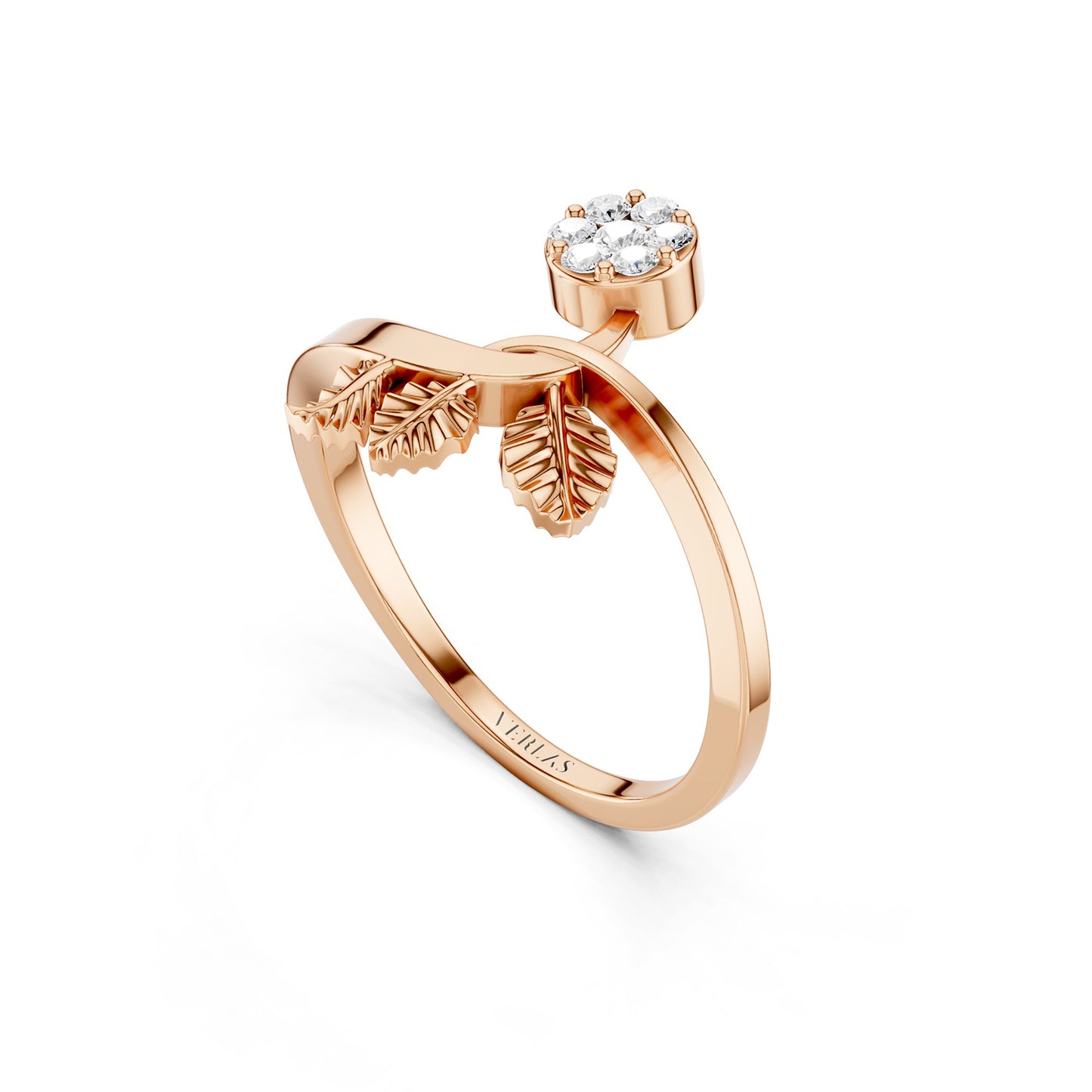 Sculpted Vine Ring