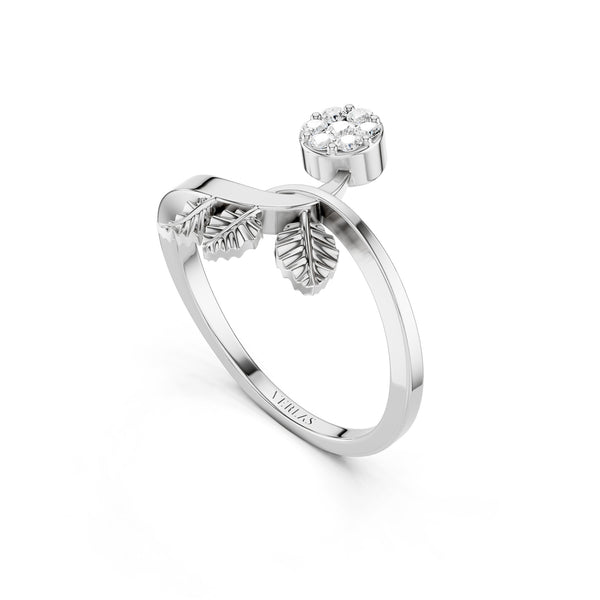Sculpted Vine Ring