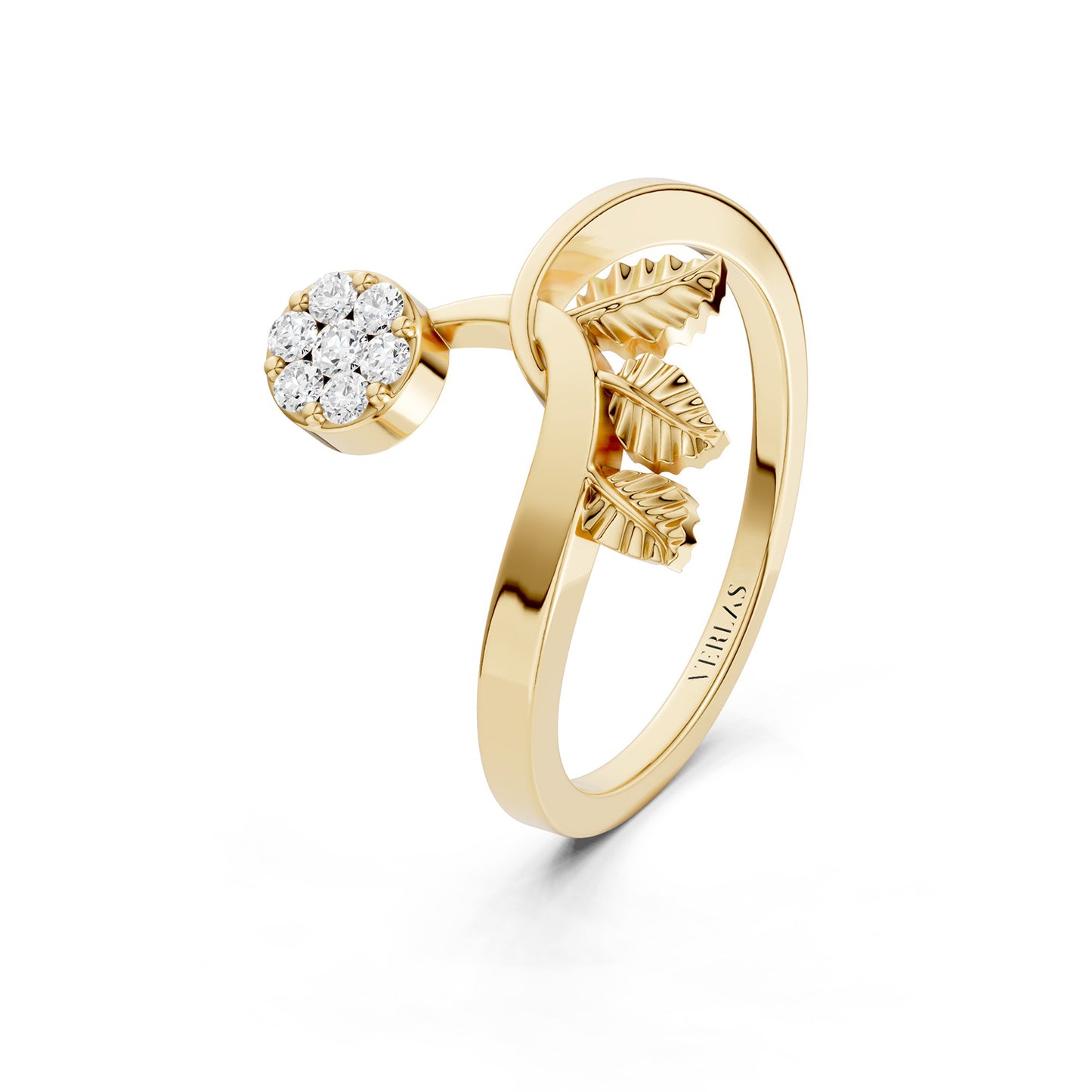 Sculpted Vine Ring