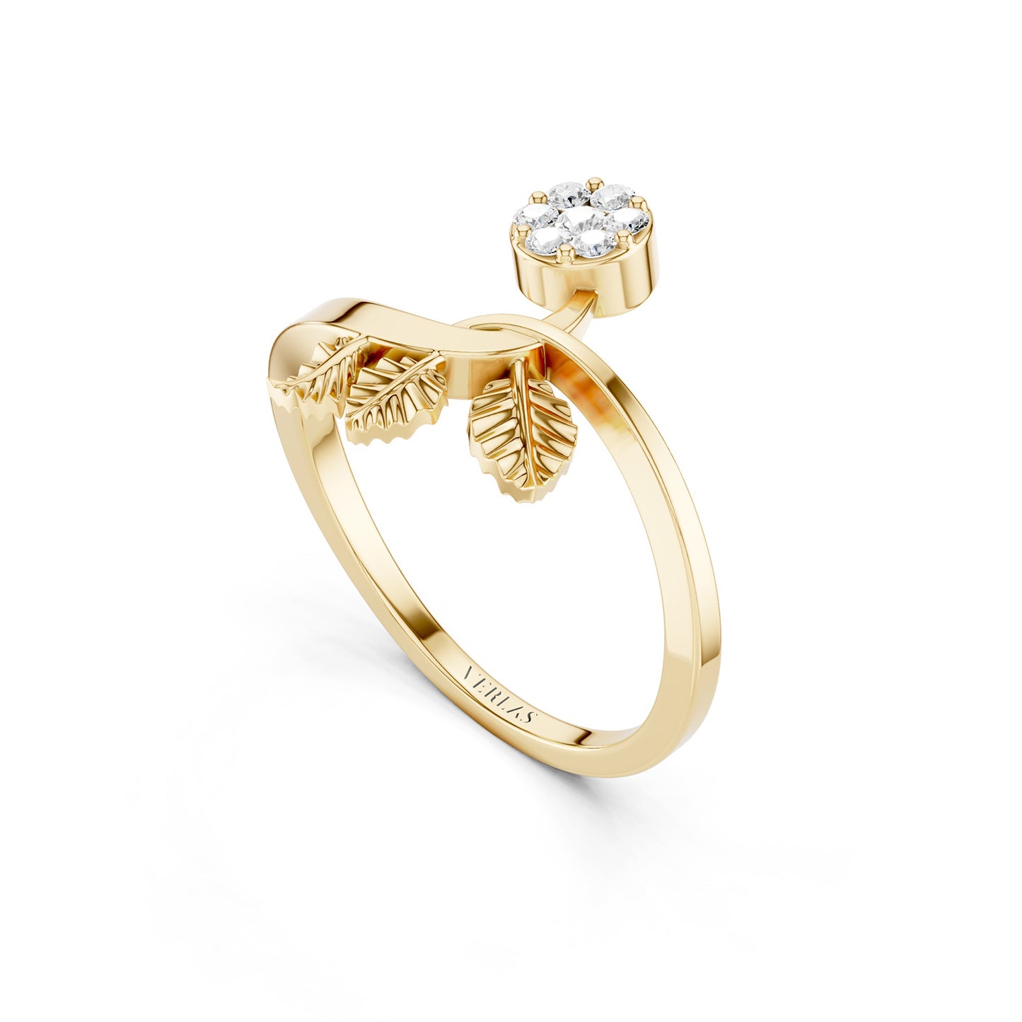 Sculpted Vine Ring