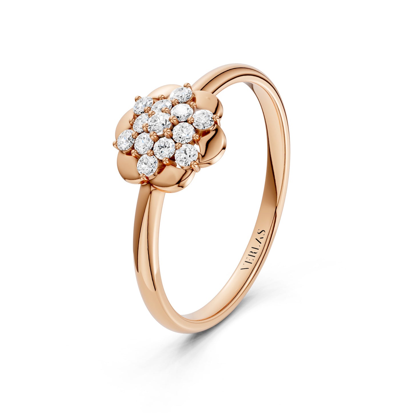 Blooming Floral Cluster Ring