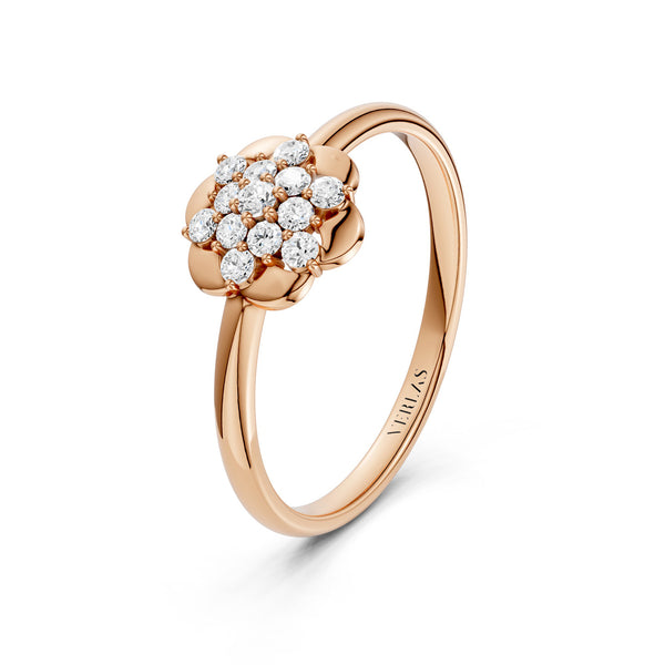 Blooming Floral Cluster Ring