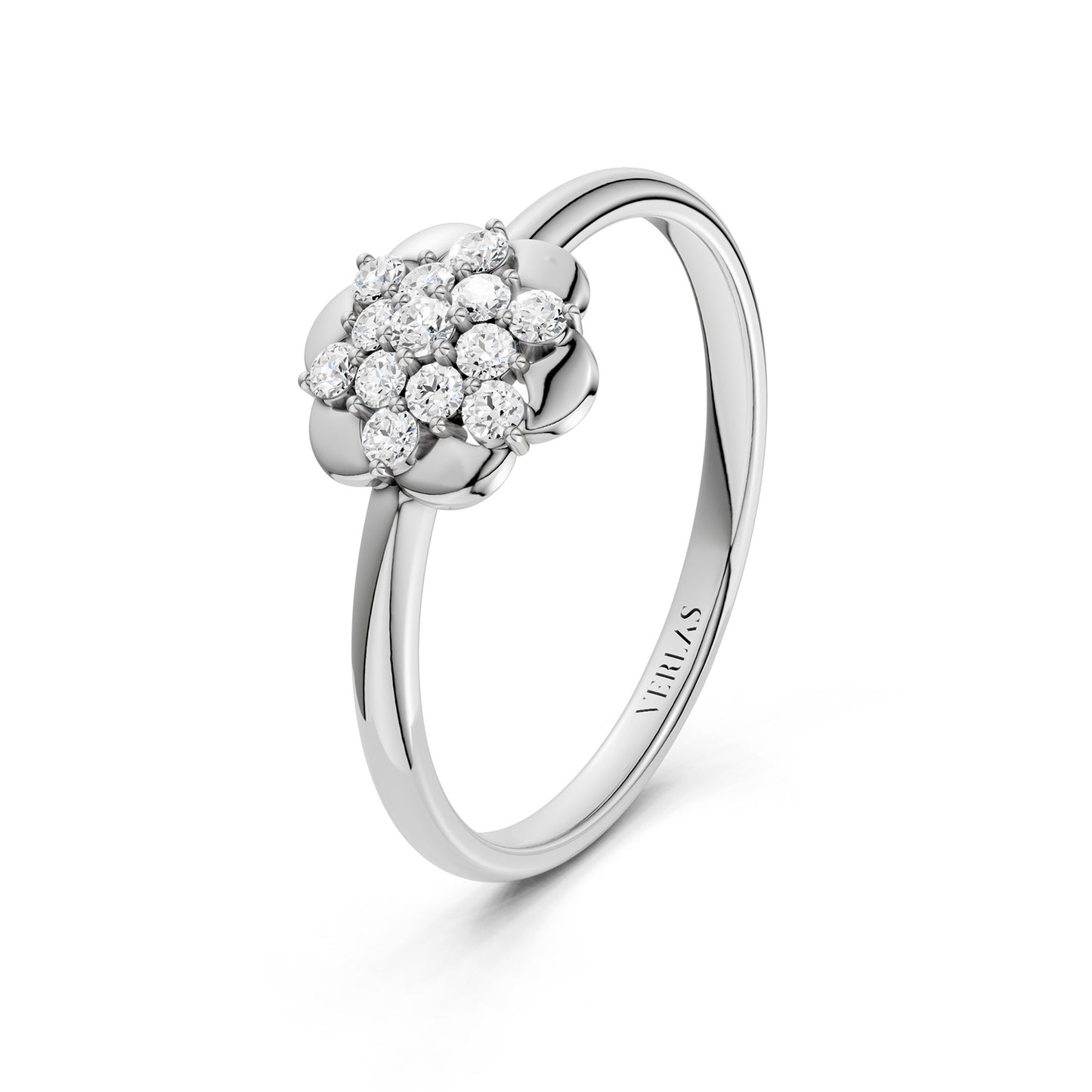 Blooming Floral Cluster Ring