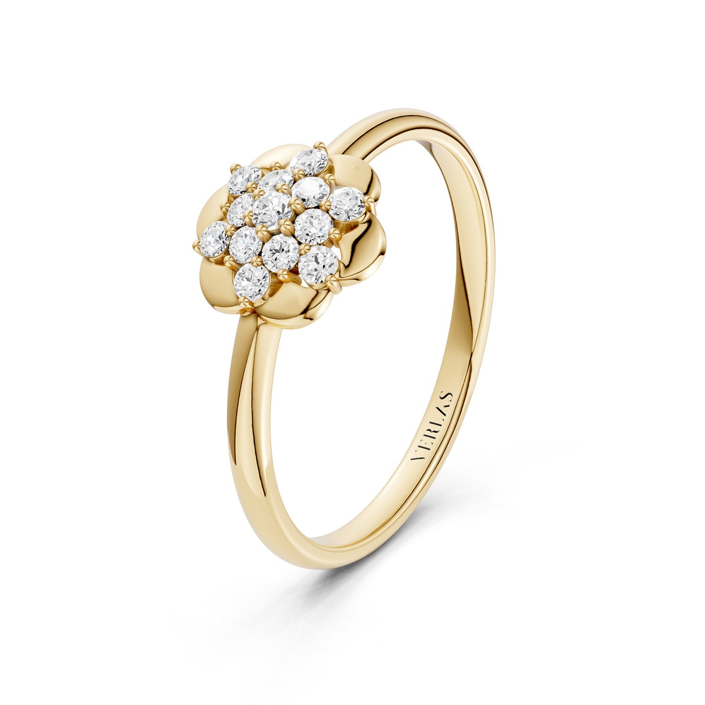 Blooming Floral Cluster Ring