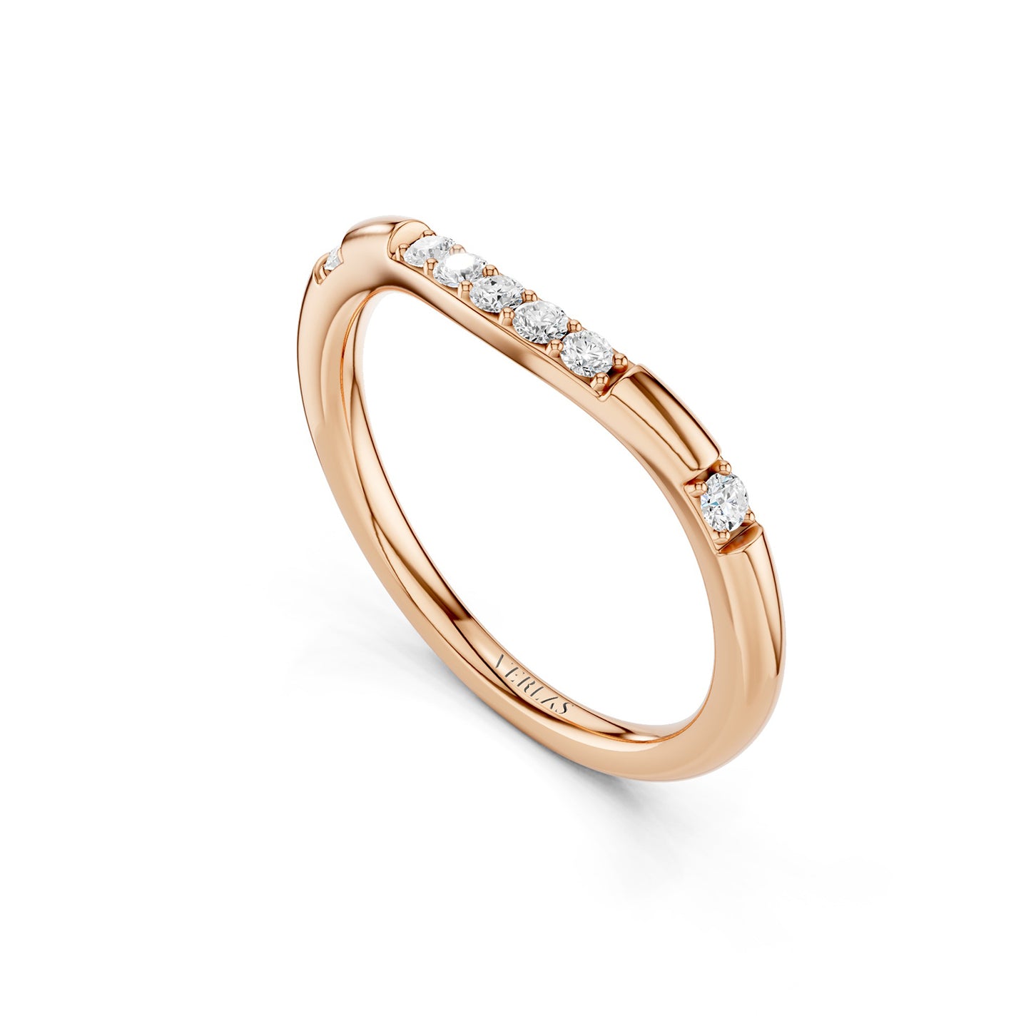 Chevron Curve Ring