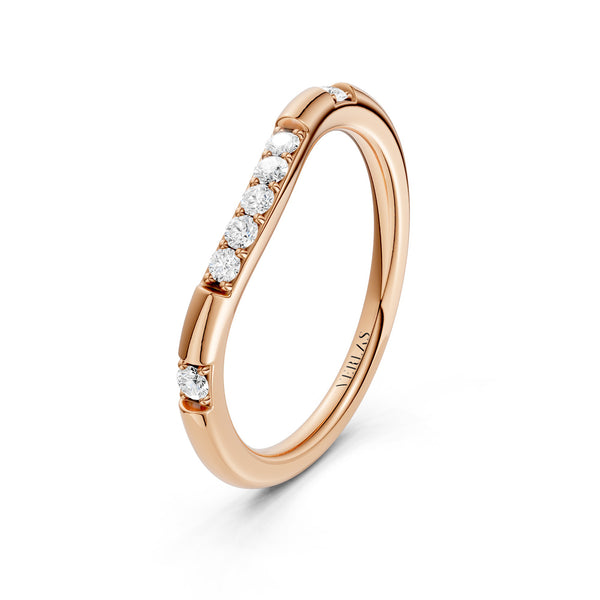 Chevron Curve Ring