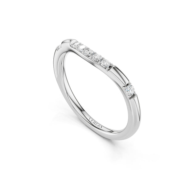Chevron Curve Ring