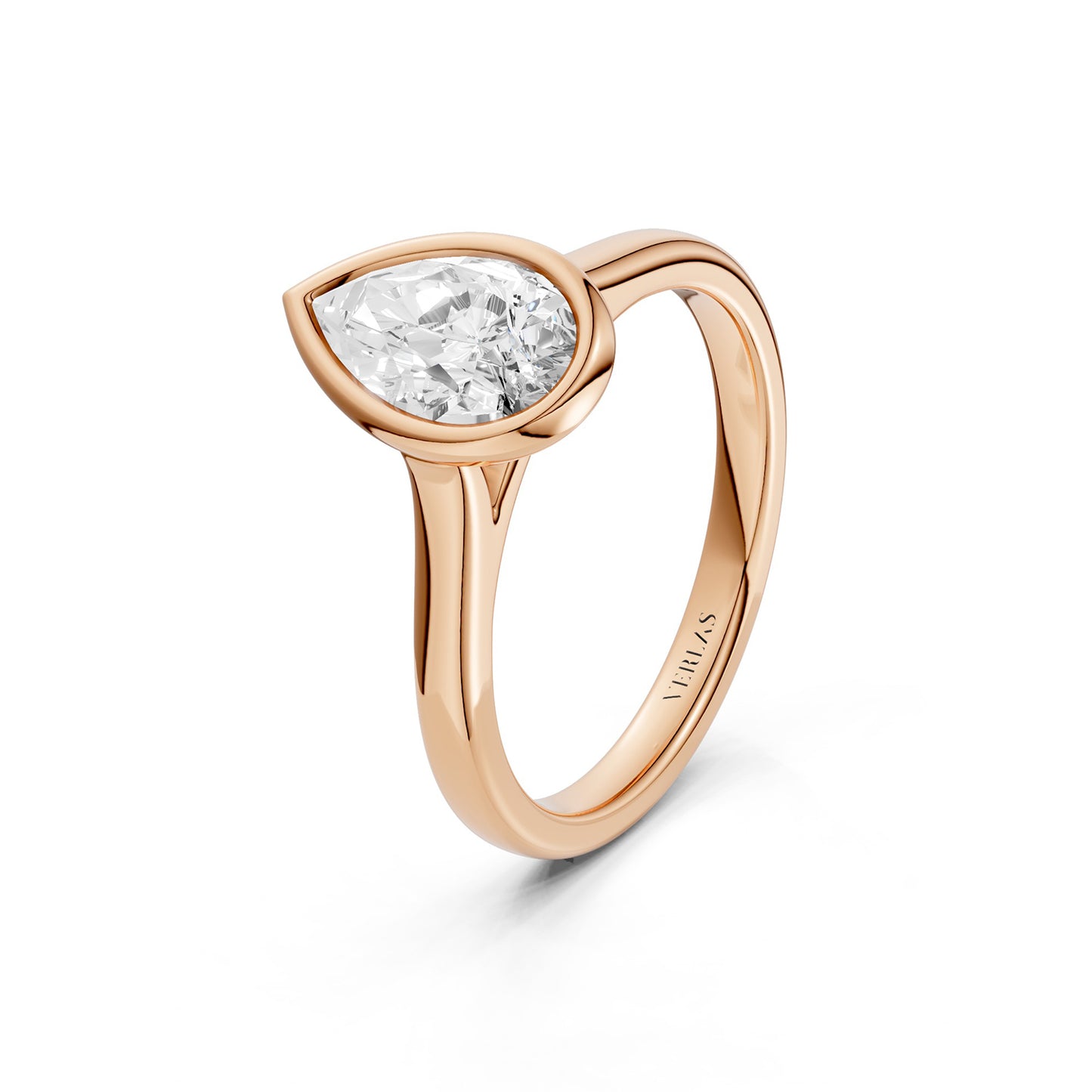 Iconic Dewdrop Bezel Ring