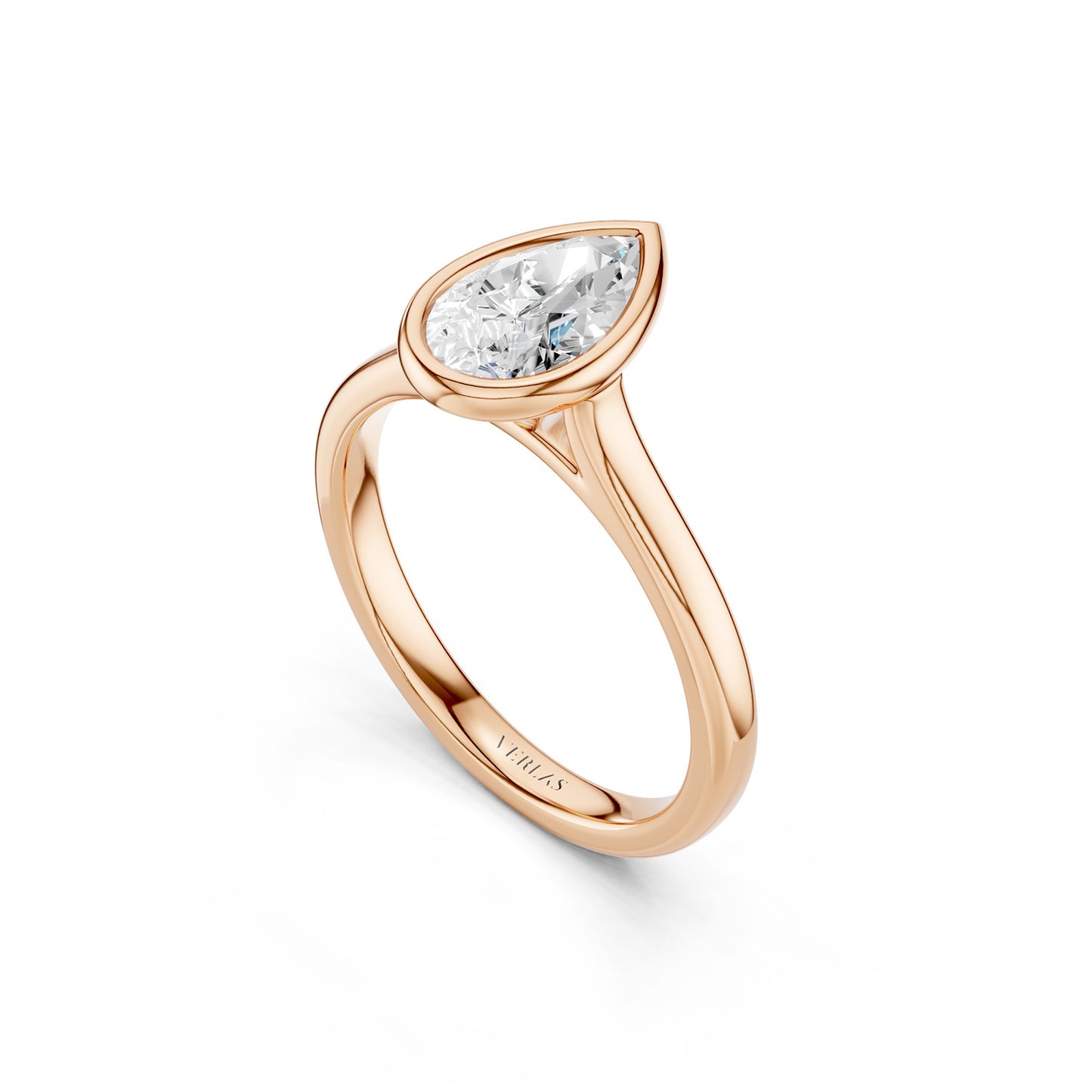 Iconic Dewdrop Bezel Ring
