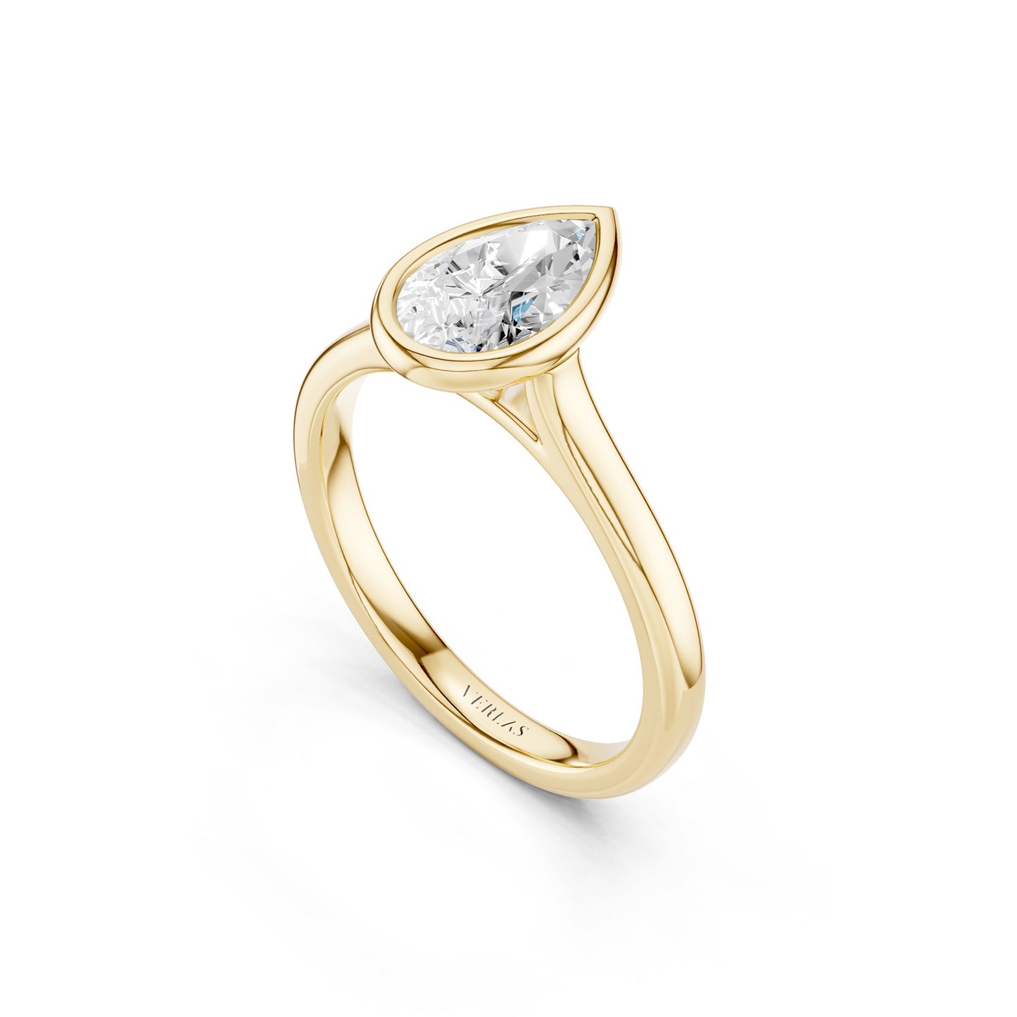 Iconic Dewdrop Bezel Ring