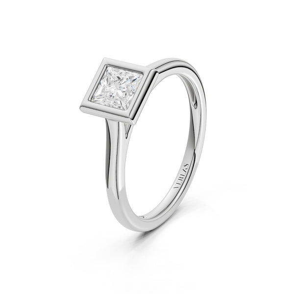 Perfect Princess Bezel Ring