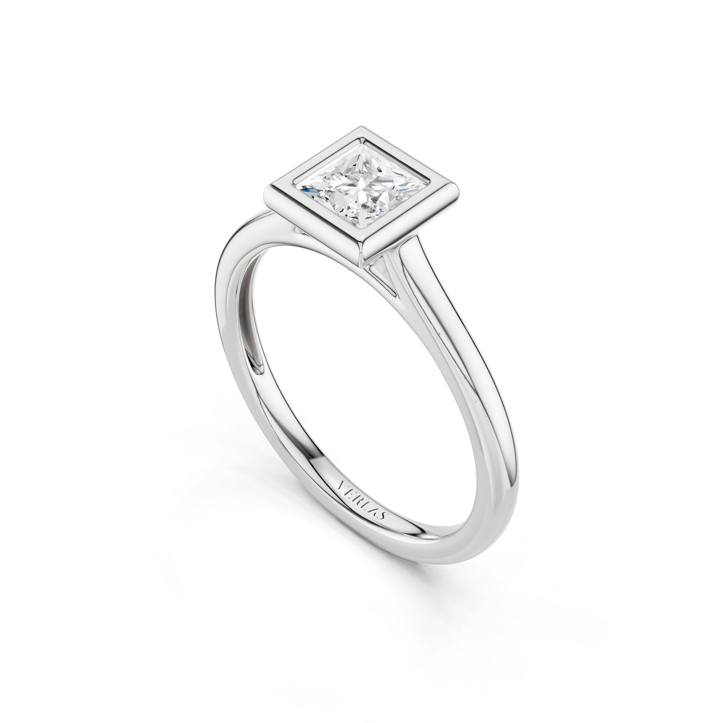 Perfect Princess Bezel Ring