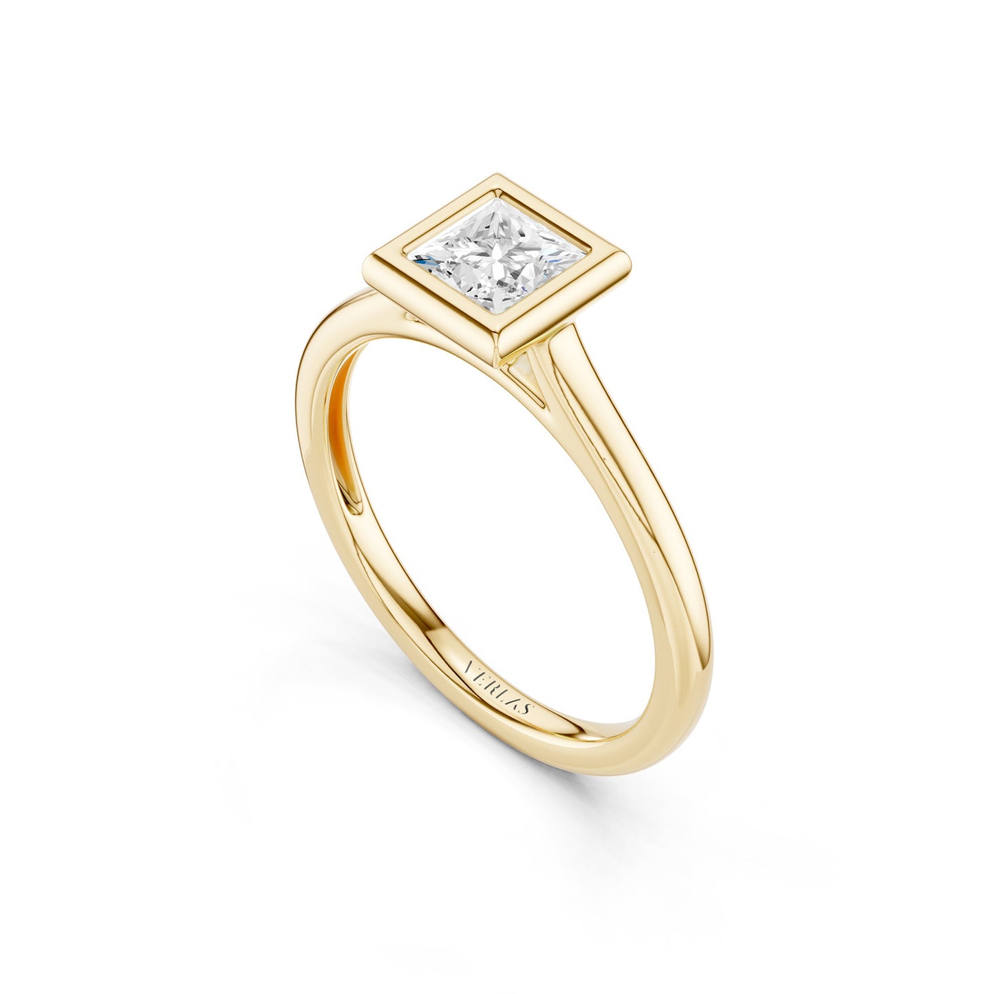 Perfect Princess Bezel Ring