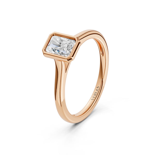 Radiant Iconic Portrait Bezel Ring