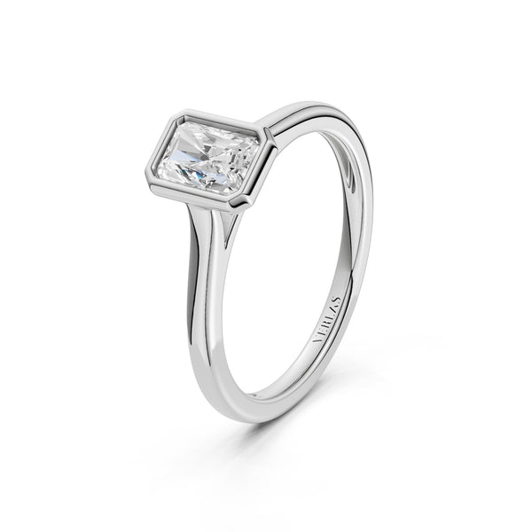 Radiant Iconic Portrait Bezel Ring
