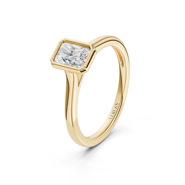 Radiant Iconic Portrait Bezel Ring
