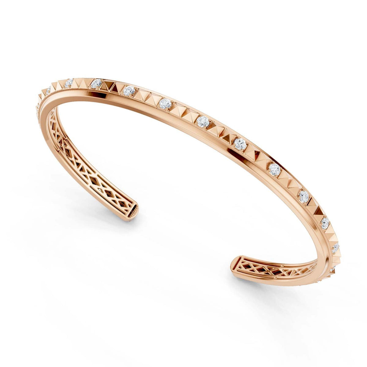 Zenyth Pyramid Luxe Cuff Bracelet