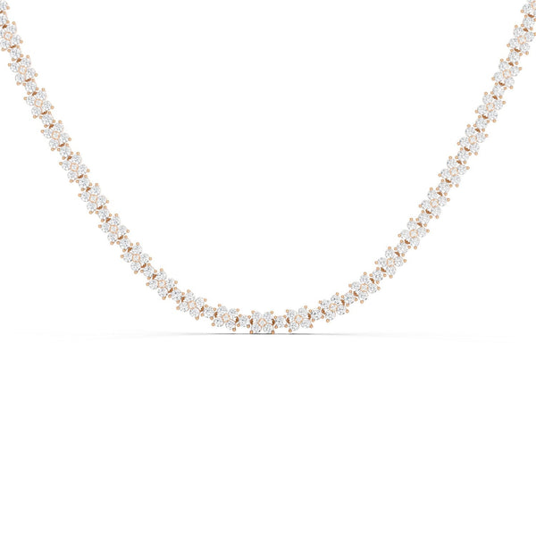 Alyssa Radiant Diamond Tennis Necklace