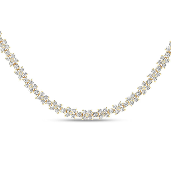 Alyssa Radiant Diamond Tennis Necklace