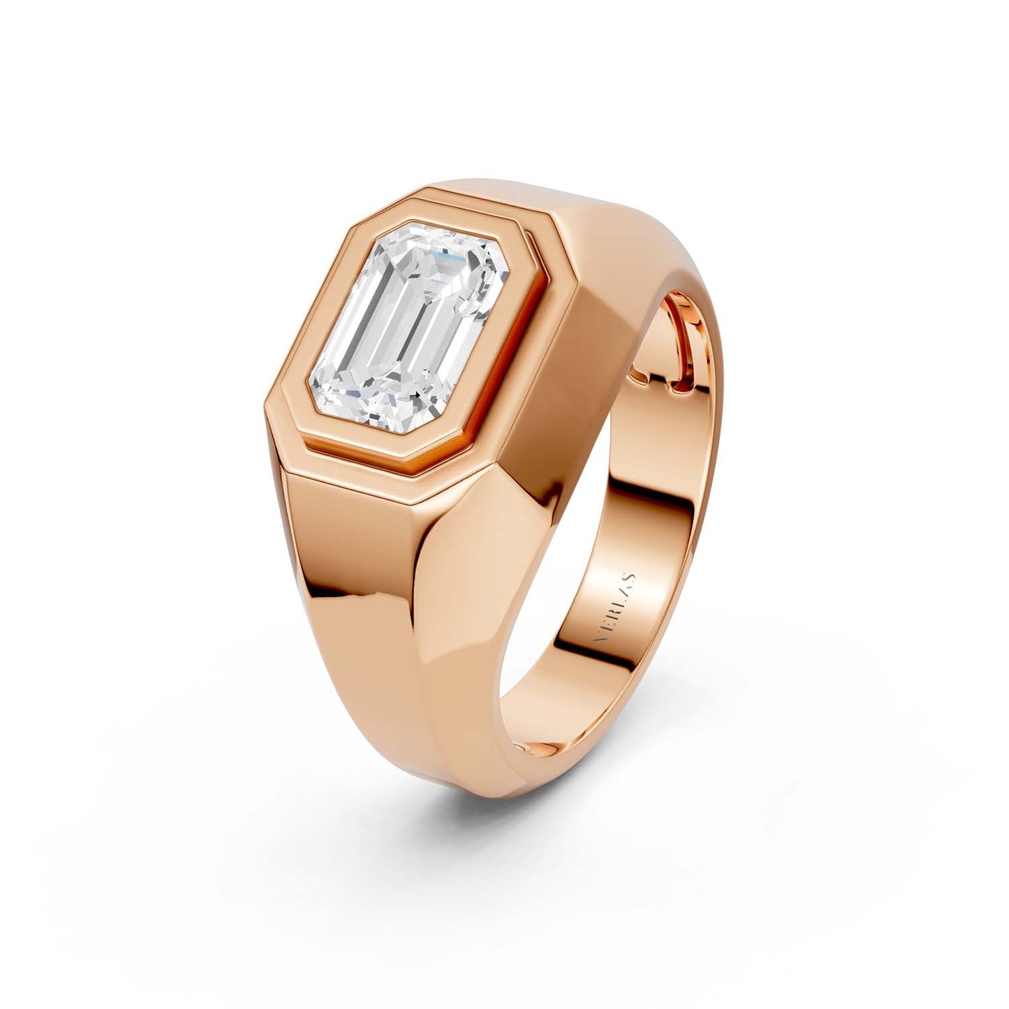 Emerald-Cut Signet Ring