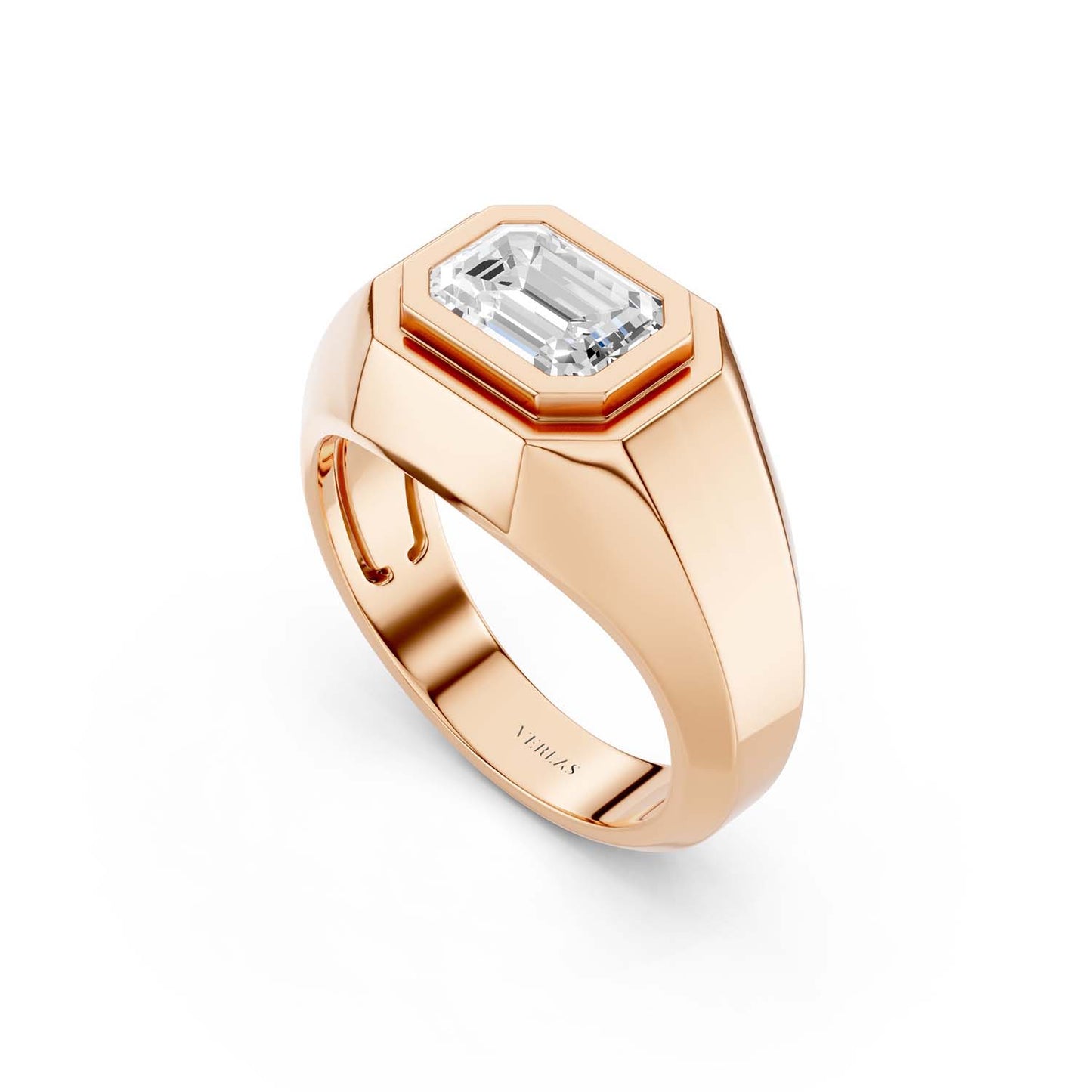 Emerald-Cut Signet Ring