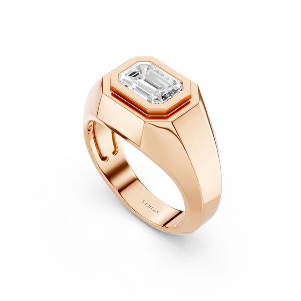 Emerald-Cut Signet Ring