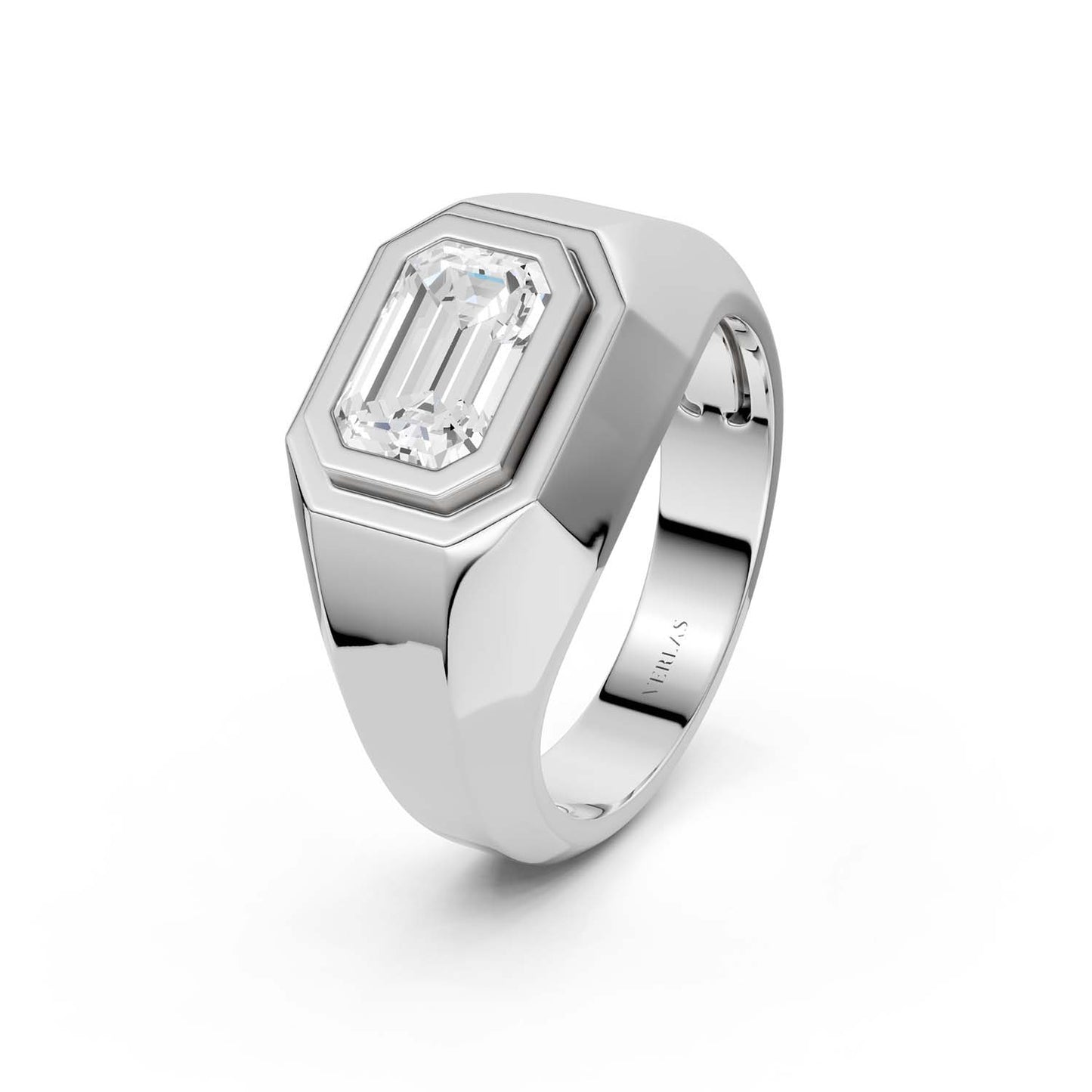 Emerald-Cut Signet Ring