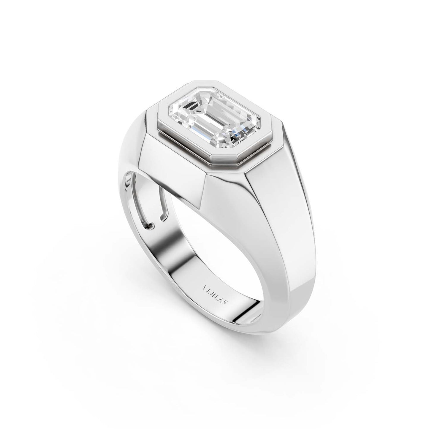 Emerald-Cut Signet Ring