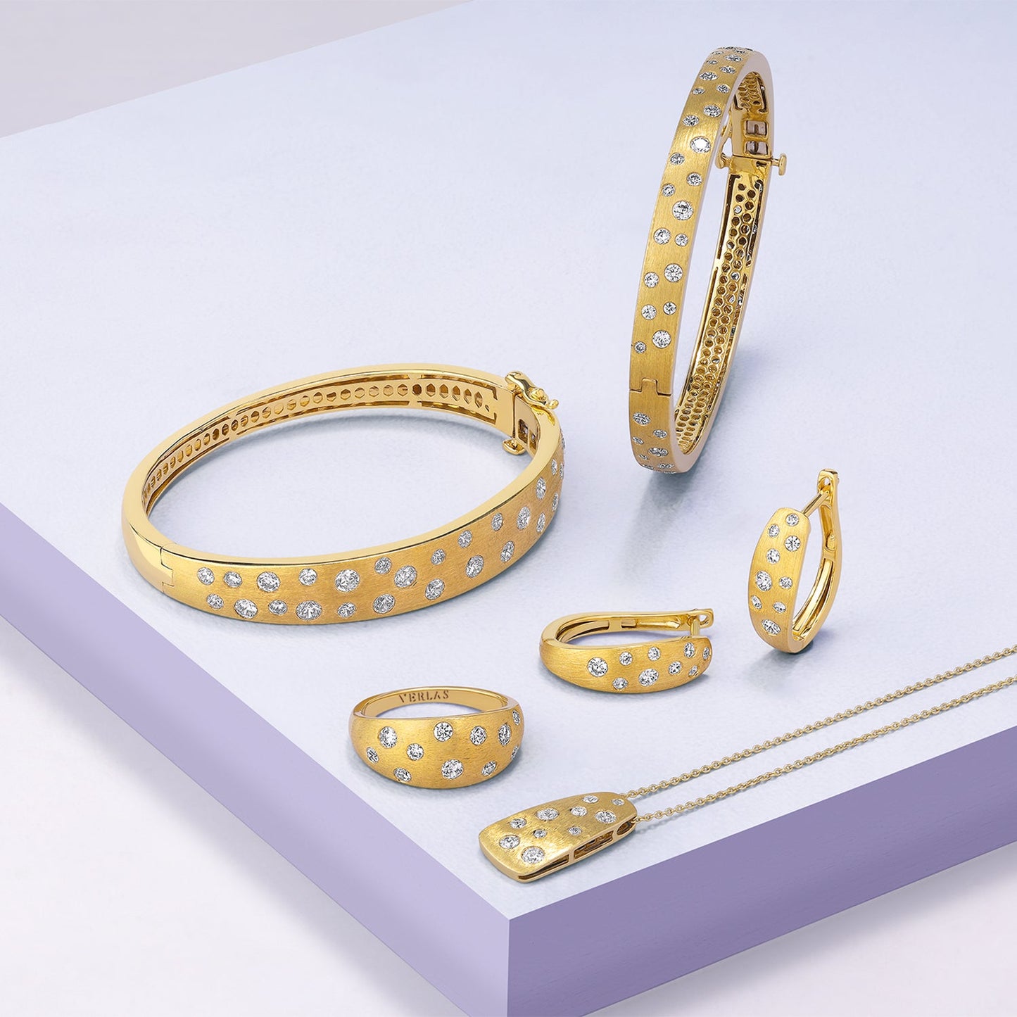 Bold Starlit Huggie Hoops
