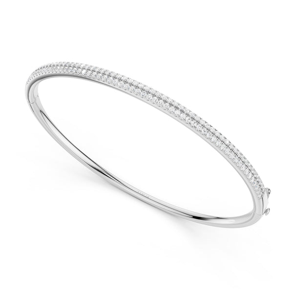 2-Row Signature Diamond Bangle