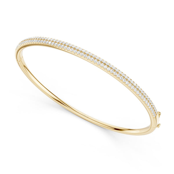 2-Row Signature Diamond Bangle