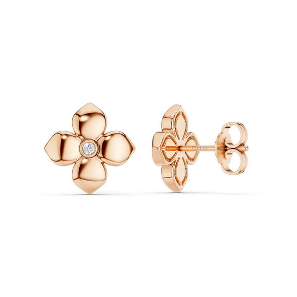 La Fleur Classic Diamond Studs