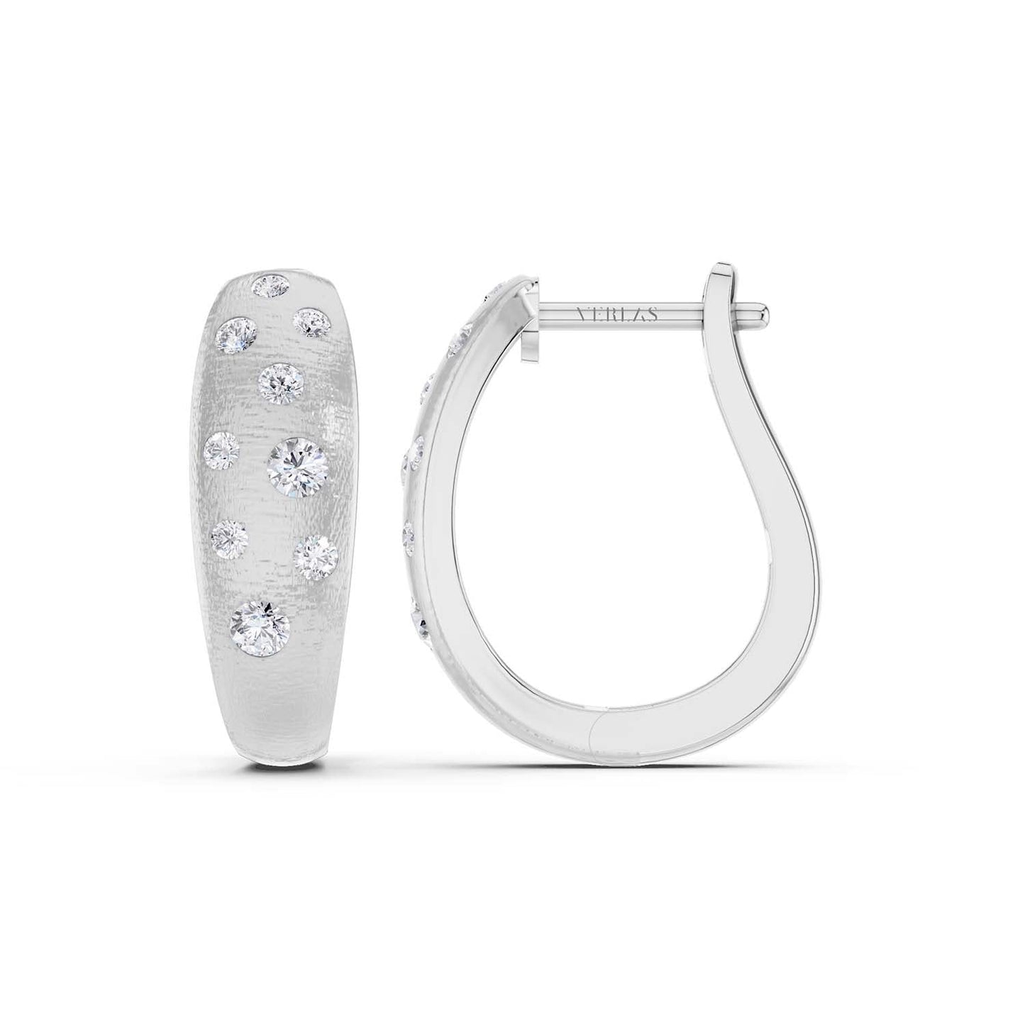 Bold Starlit Huggie Hoops