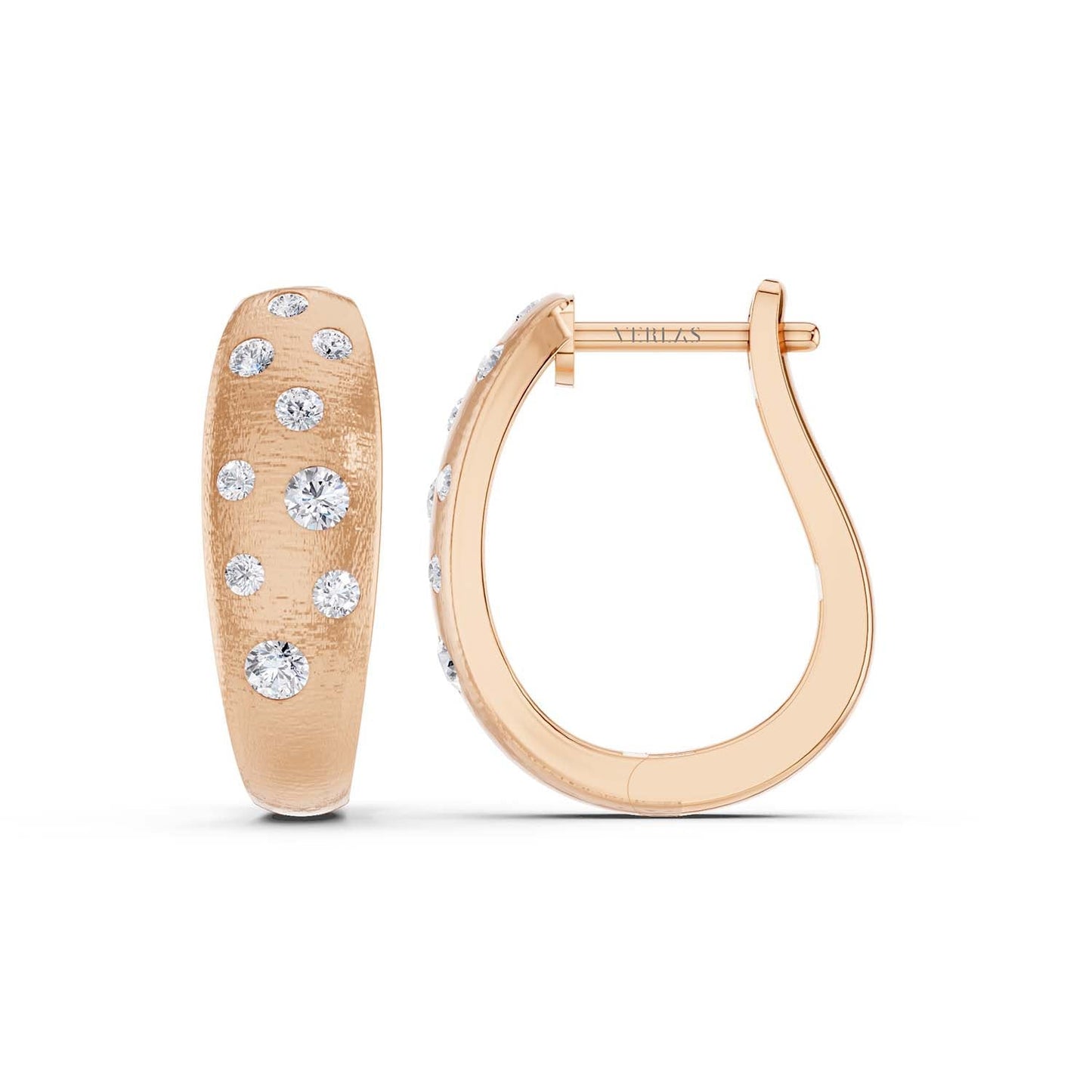Bold Starlit Huggie Hoops