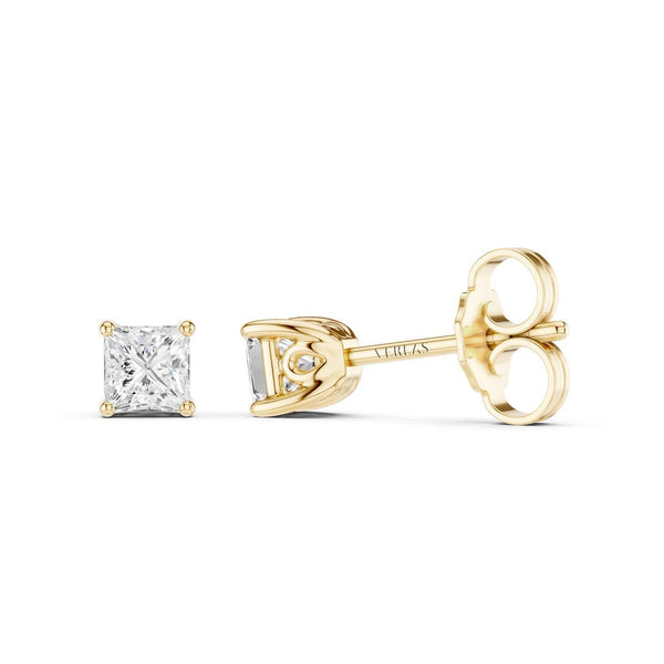 Princess-Cut Blossom Studs