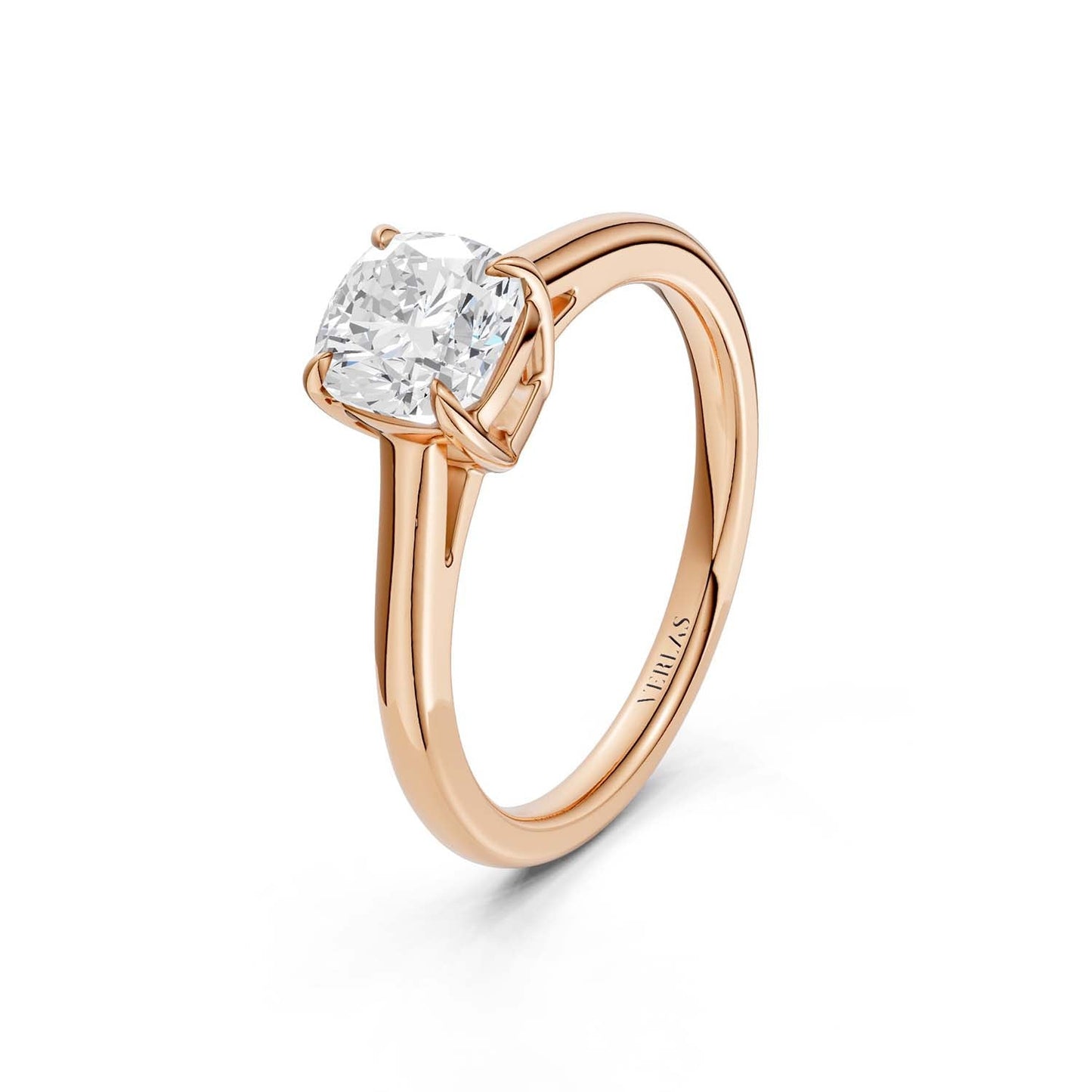 Iconic Cushion Solitaire Ring