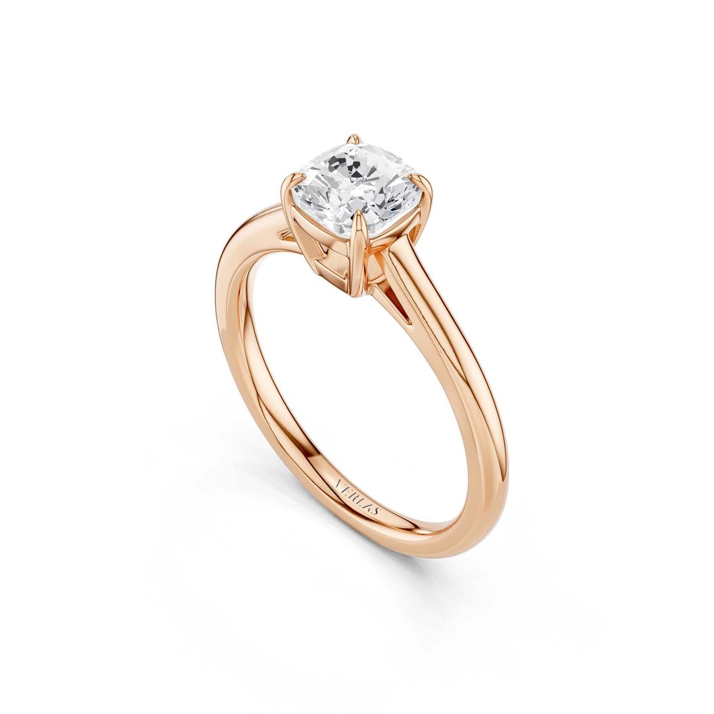 Iconic Cushion Solitaire Ring