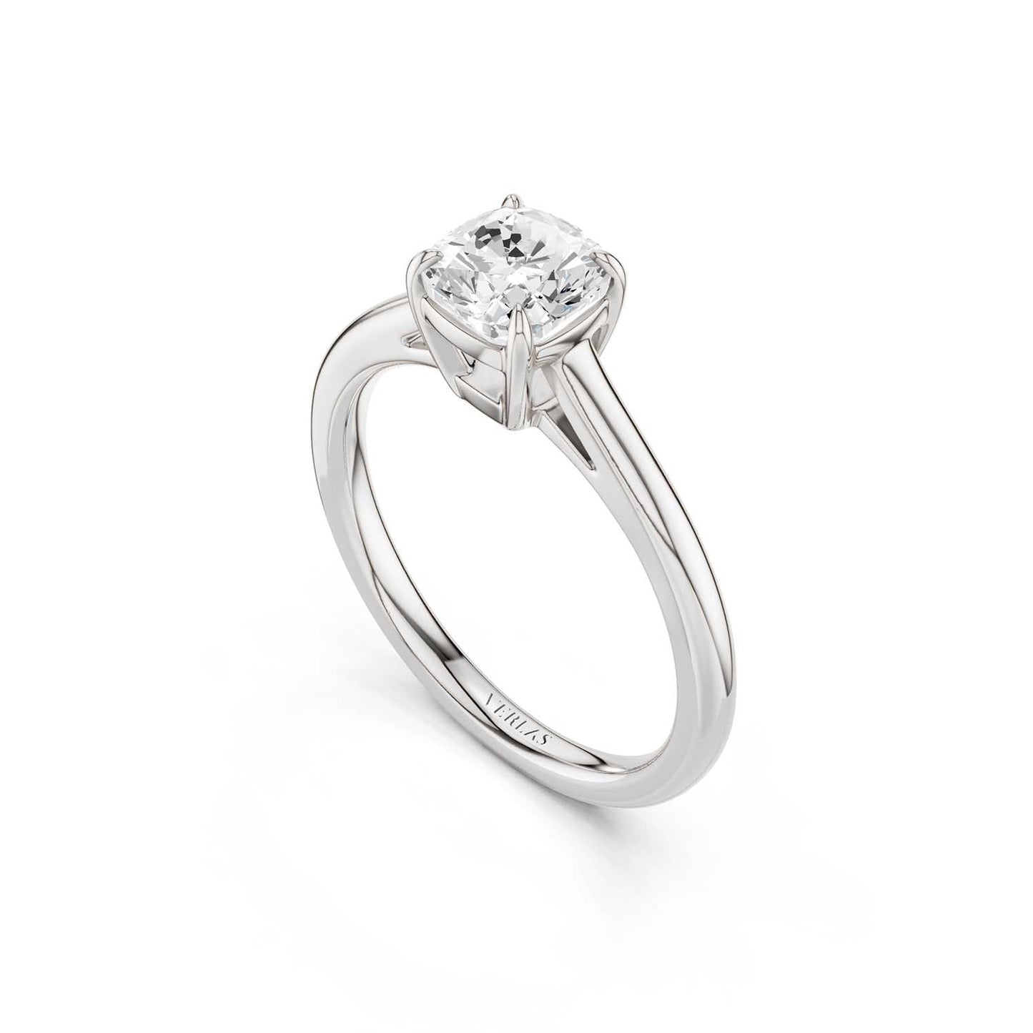 Iconic Cushion Solitaire Ring