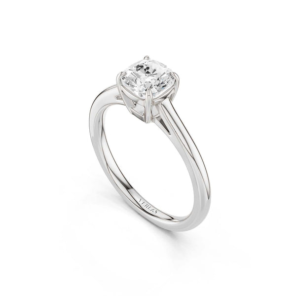 Iconic Cushion Solitaire Ring