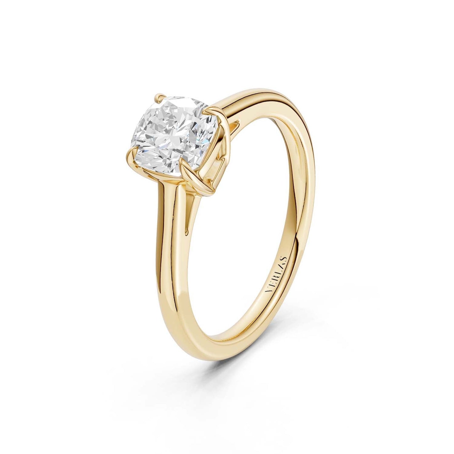 Iconic Cushion Solitaire Ring