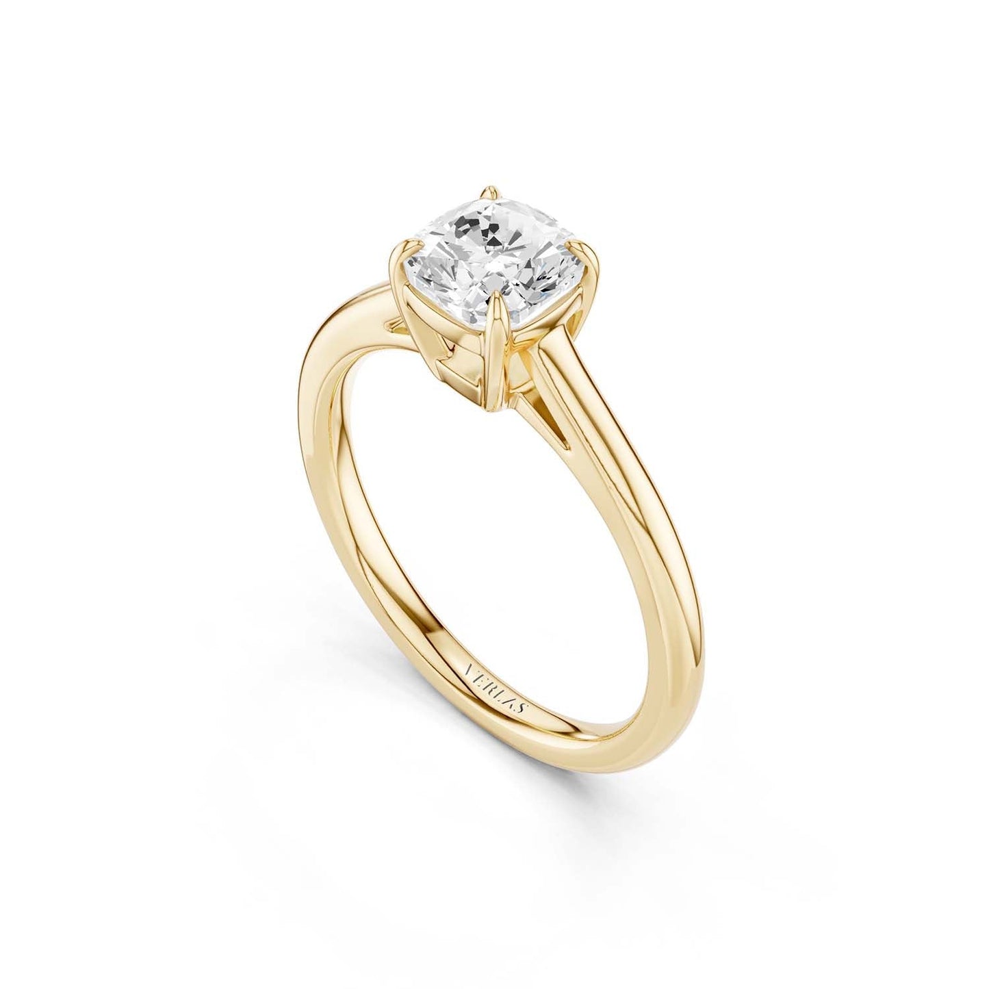 Iconic Cushion Solitaire Ring