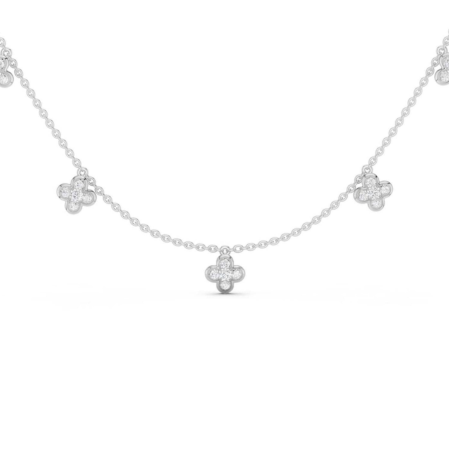 La Fleur Choker Stationed Necklace