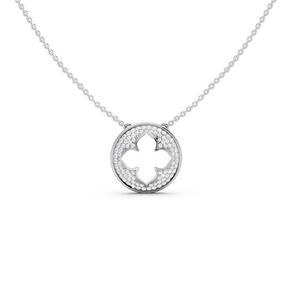 La Fleur Luxe Groove Pendant Necklace