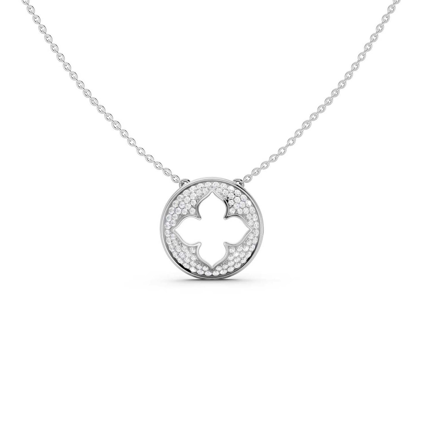 La Fleur Luxe Groove Pendant Necklace