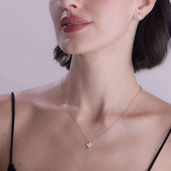 Alyssa Diamond Necklace Small