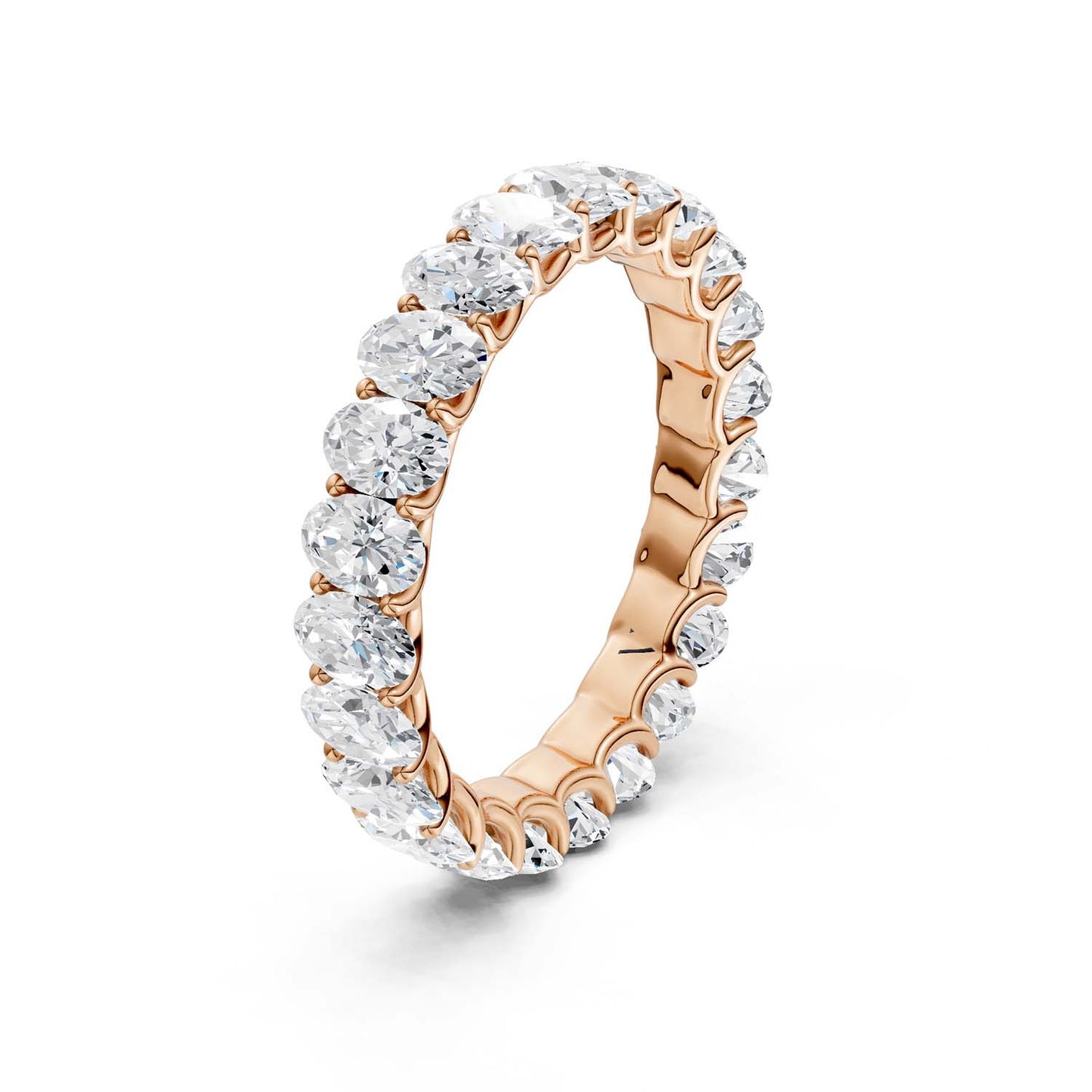 Classic Oval Eternity Band