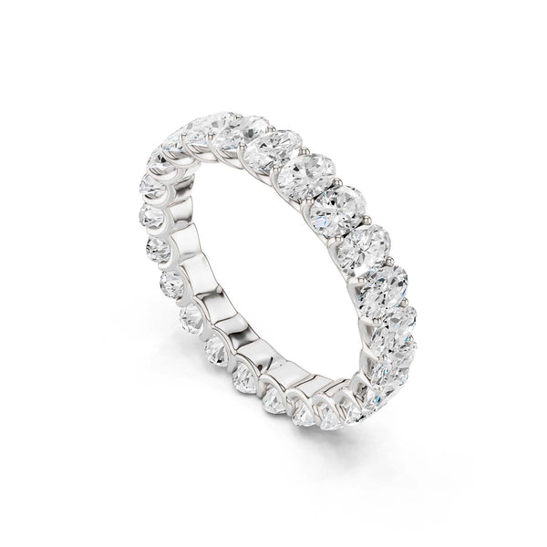 Classic Oval Eternity Band