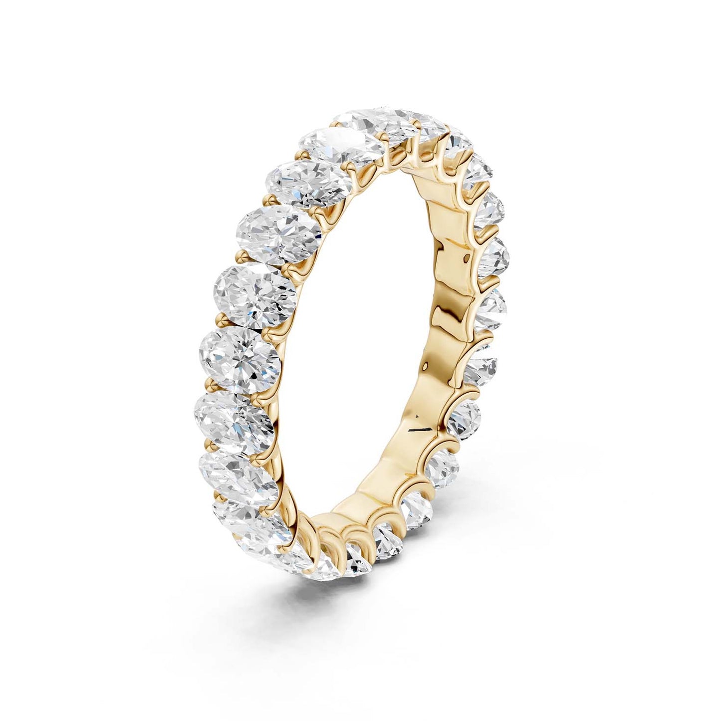 Classic Oval Eternity Band