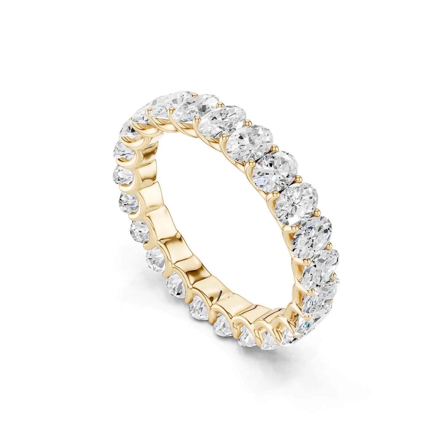 Classic Oval Eternity Band