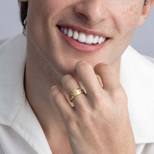 Bold Starlit Sky Wide Band